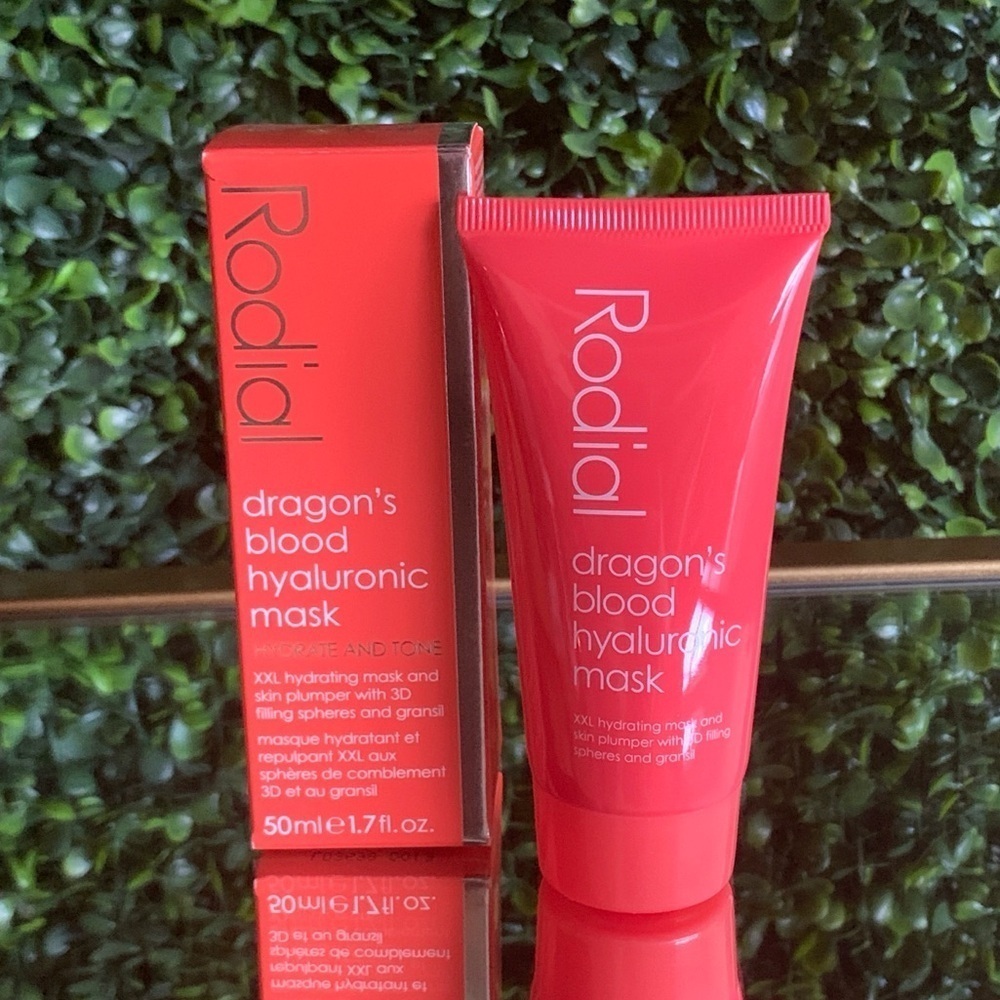 Rodial Dragons Blood Hyaluronic Mask | NEW | 50mL 1.7oz | Glowing Firming